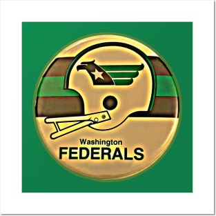 Washington Federals Football Posters and Art